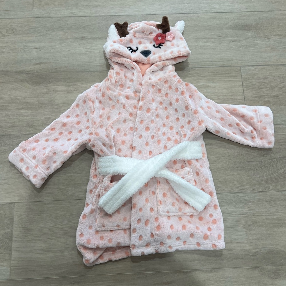 Cat & Jack Deer Robe - Picture 4 of 6